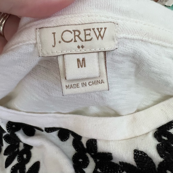 J.Crew Factory Embroidered Blouse - Picture 2 of 6
